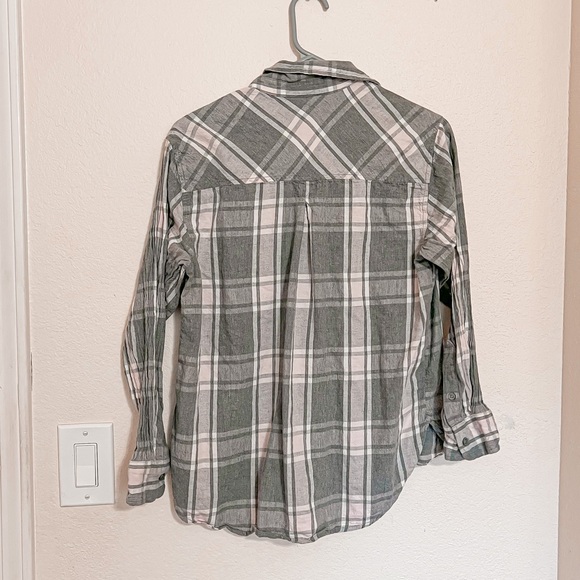 Plaid button up - Picture 2 of 2